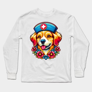 Nurse dog Long Sleeve T-Shirt